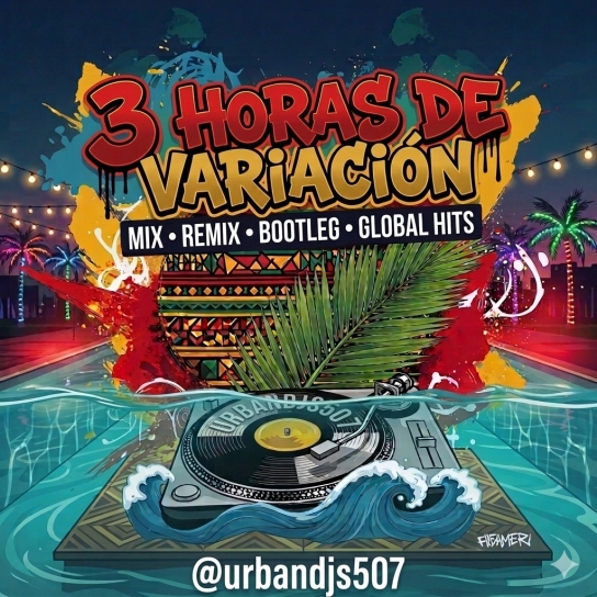 LIVE SET AT ZUKANKS PUB BAR (3 horas de variación)  @urbandjs507 ft @mariodavid08 @erick.adames16